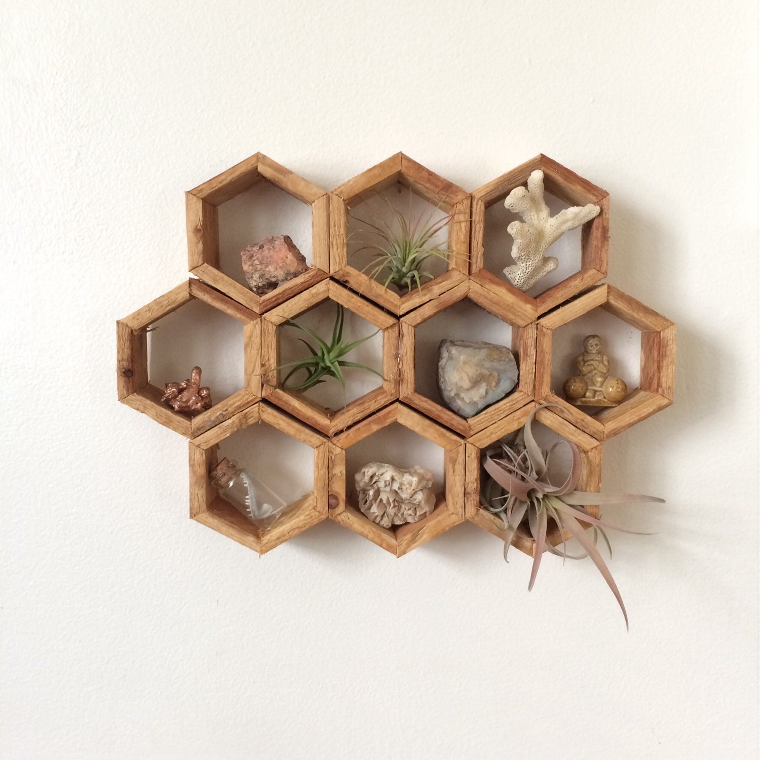 honeycomb shelves