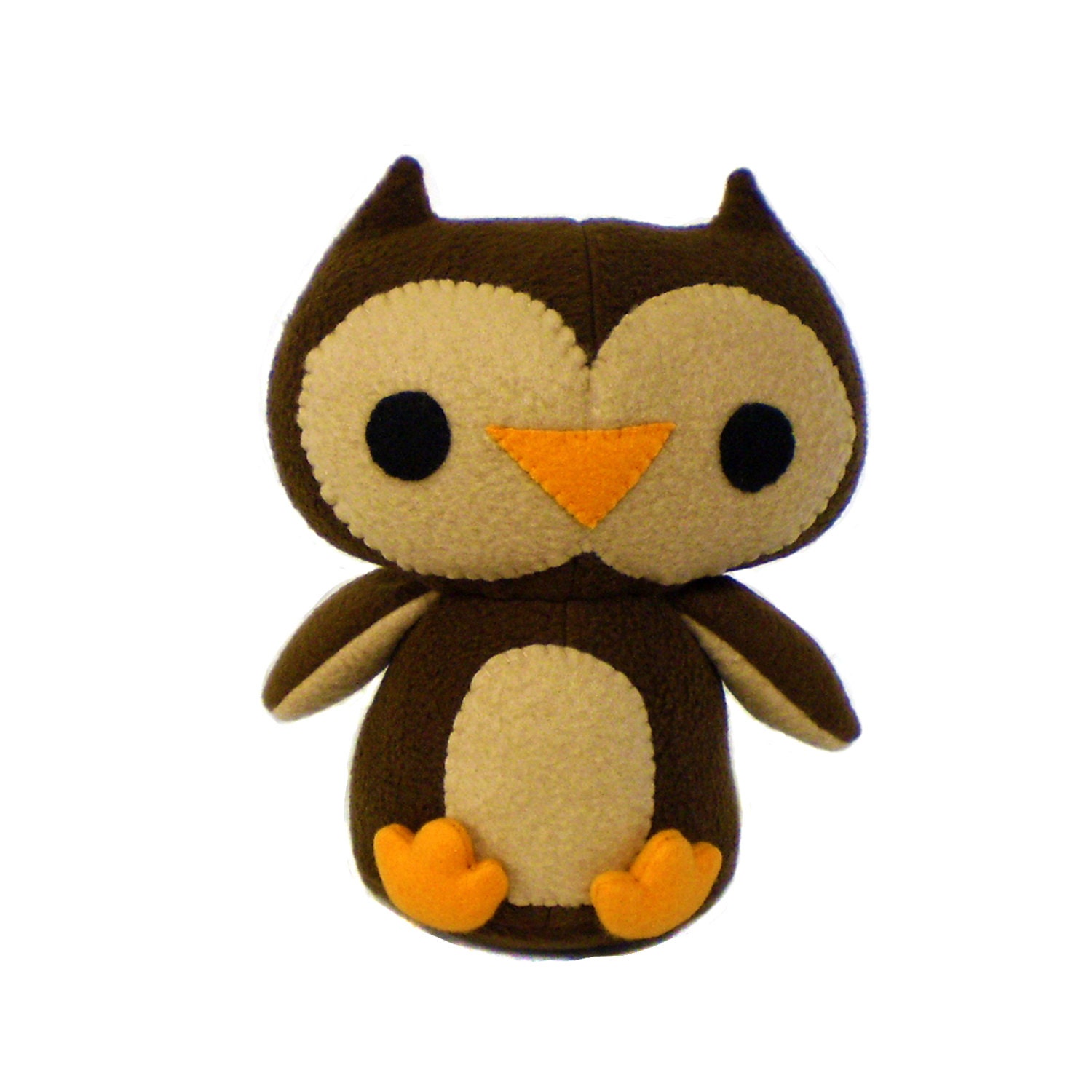 plush owl pattern