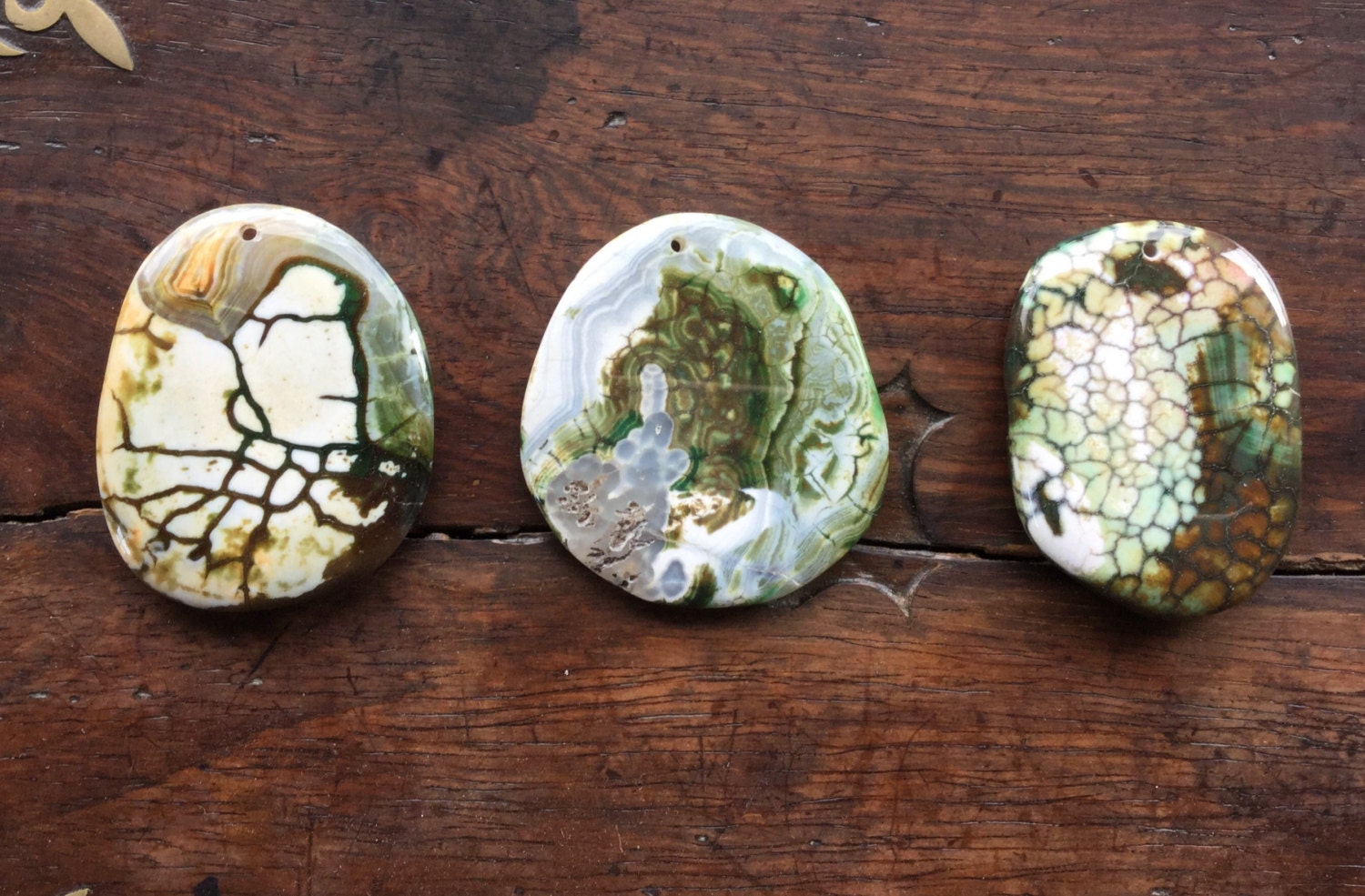 Crafts Supplies Handmade Agate Slice Wind Chimes Natural Sold By Boutiquegem