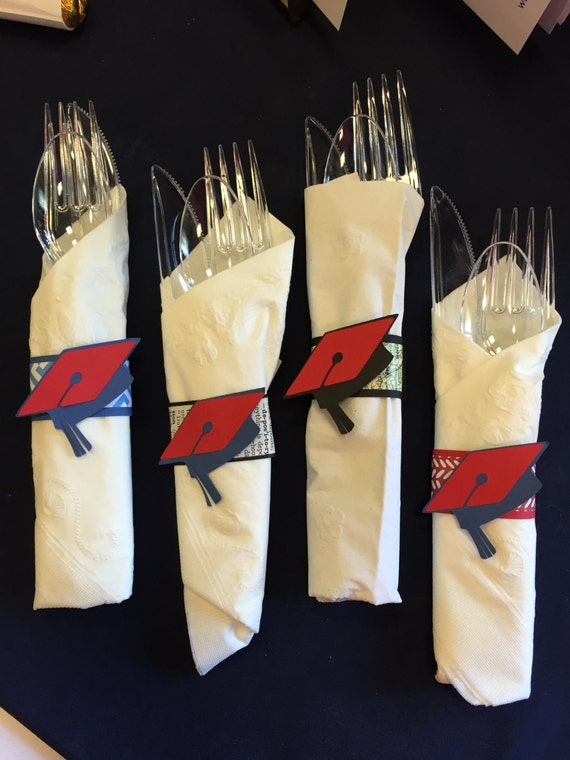 Graduation Ideas Graduation Napkin Rings set of 20 by KDODesigns
