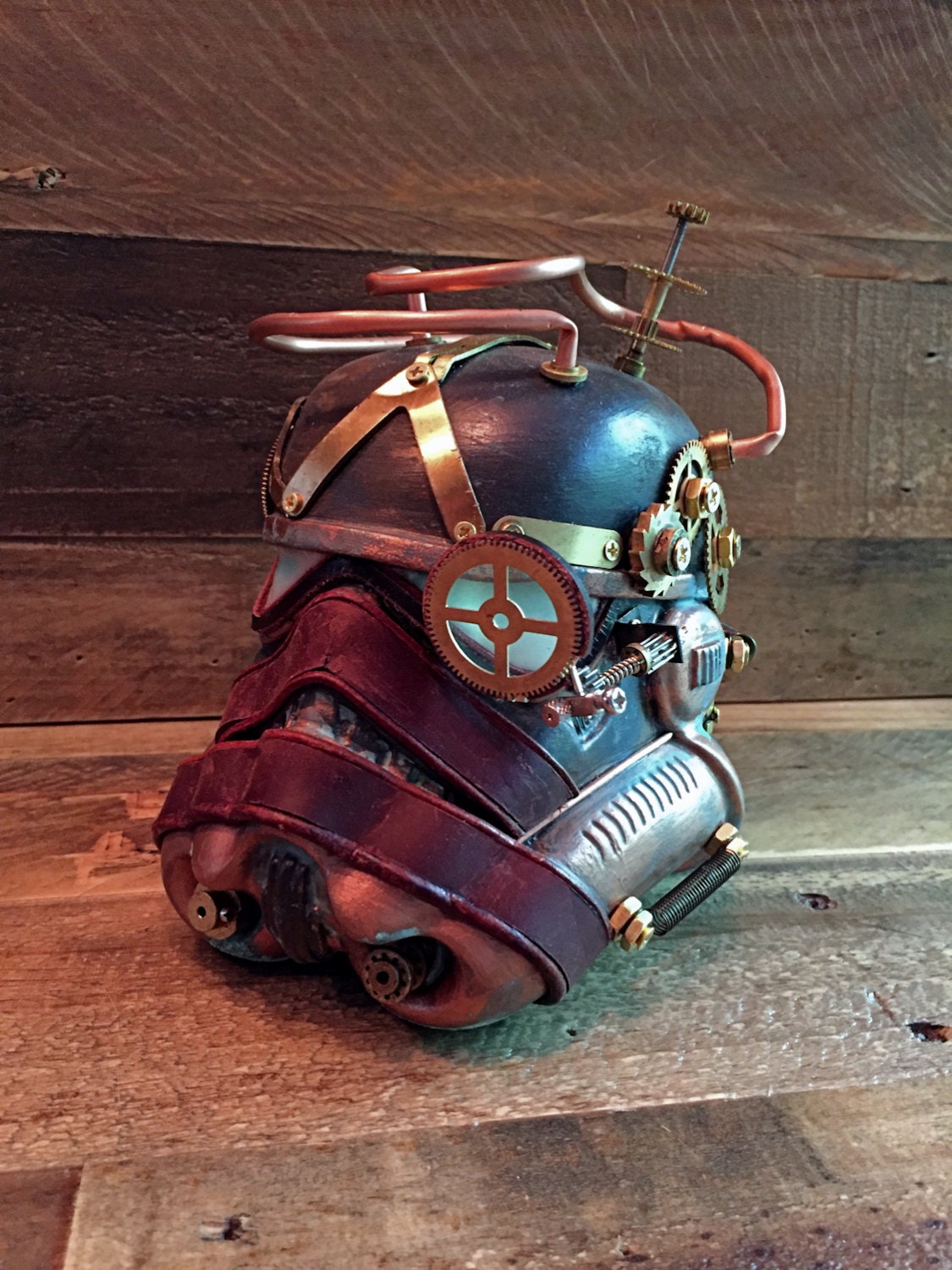 steampunk stormtrooper helmet