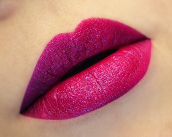 Supernatural Semi Matte Hot Pink Lipstick By BeautyUndead On Etsy