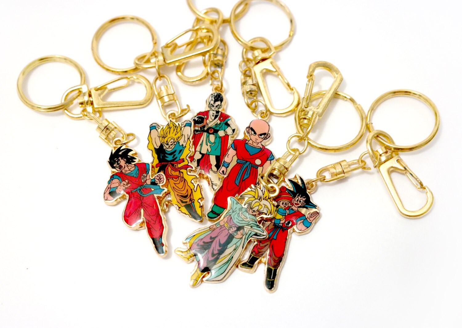 VINTAGE Dragon Ball Z Keychains Pick One