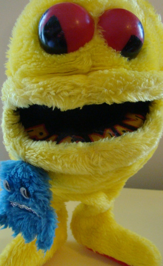 pac man teddy bear