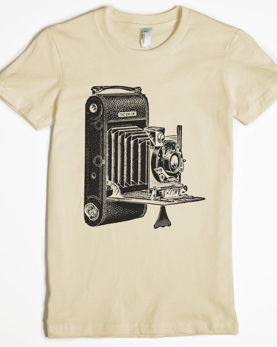 Women's Shirt Photography T-shirt Camera Tshirt