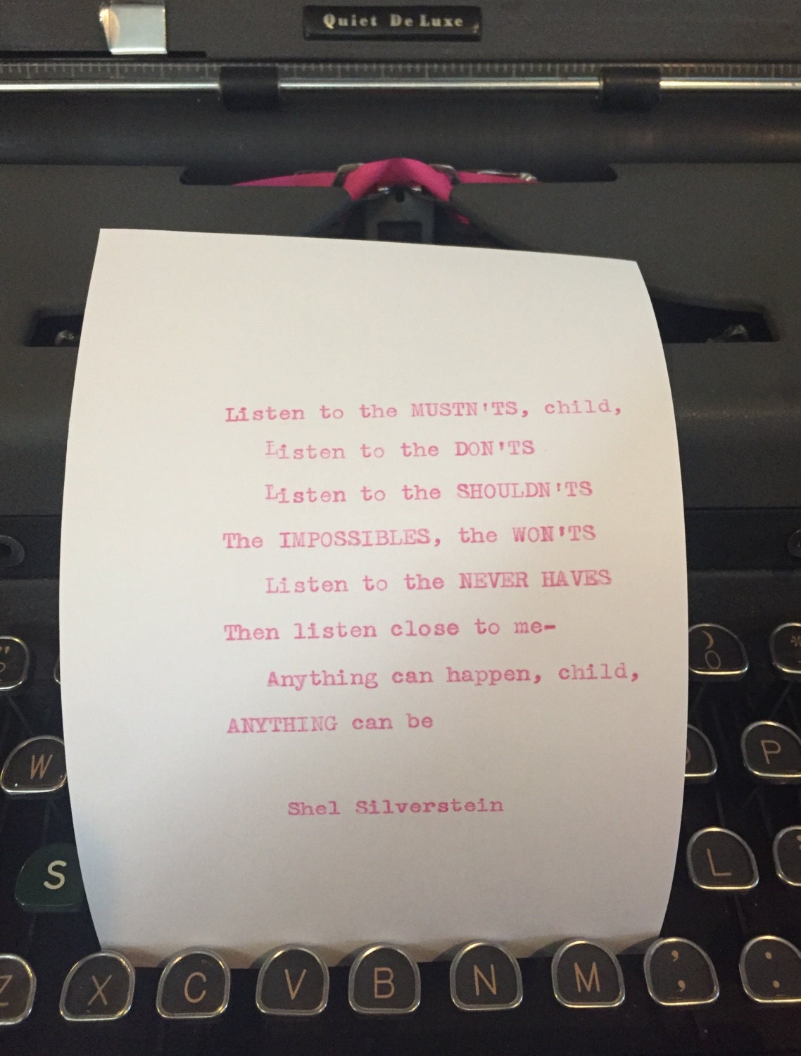 Shel Silverstein Listen to the MUSTN'TS
