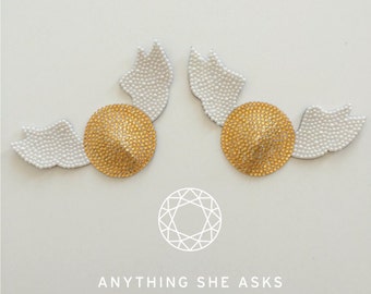 Golden Snitch Nipple Pasties