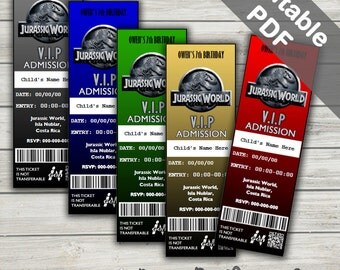 Jurassic Park Costume Jurassic Park ID Badge Visitor Pass