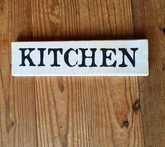 Items similar to Kitchen Sign Rustic Kitchen Sign Fixer Upper Decor ...