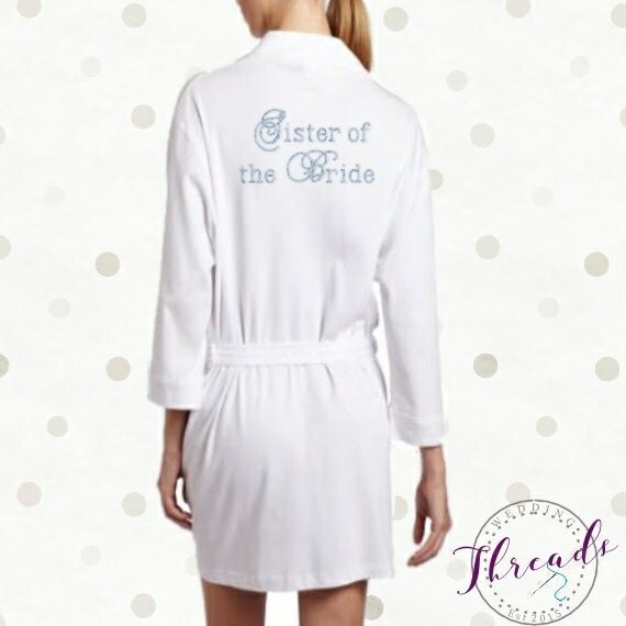 sister of bride robe