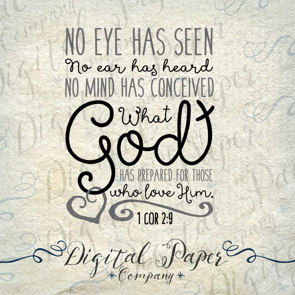What God Has Prepared Love Bible Verse SVG by ...