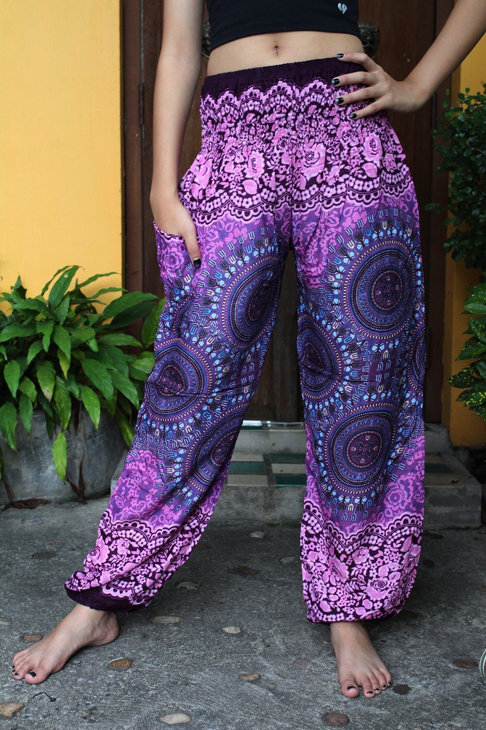 boho harem pants