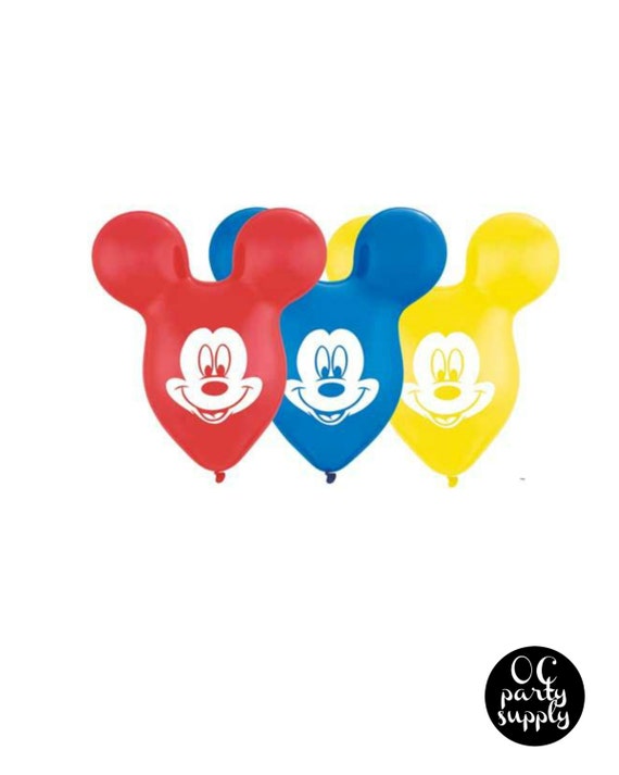 Mickey Ears Assortment Mickey Ears Balloons by OCPartySupply