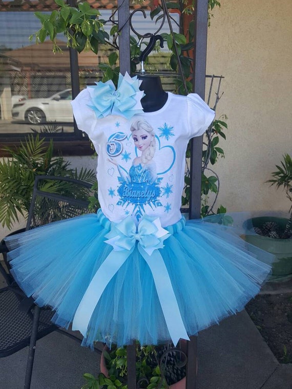 frozen birthday tutu