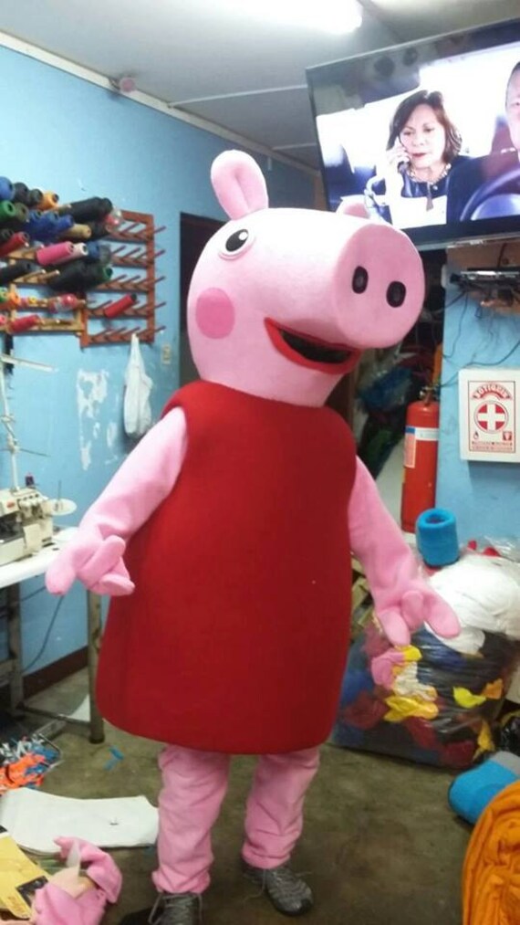 Peppa Pig Costume de mascotte personnage adulte Costume par