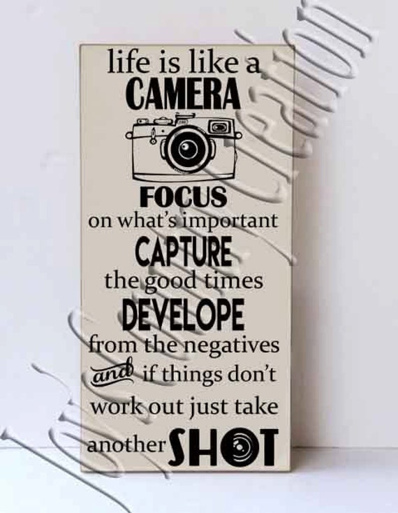 Life is like a Camera SVG PNG JPEG