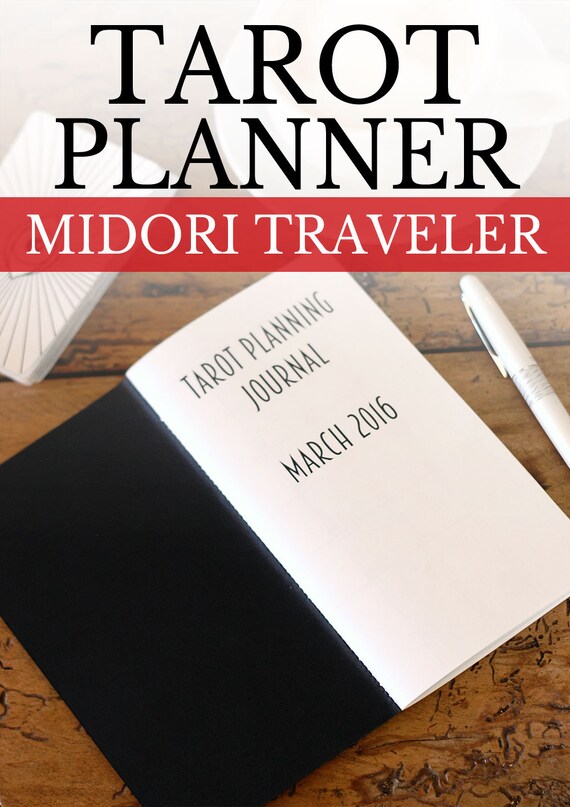 Midori Travelers Tarot Journal and Daily by LearnTarotWithMe