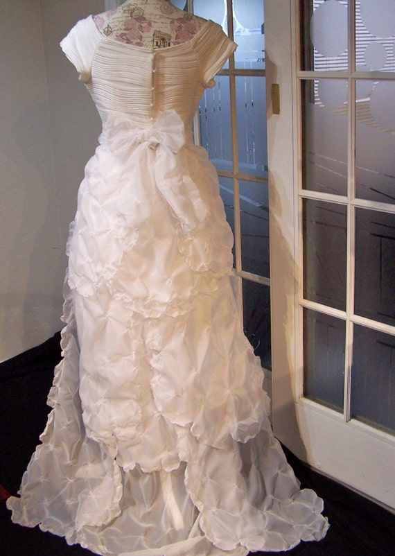 Detachable Train Overskirt Detachable by DesignsByJeniferJane