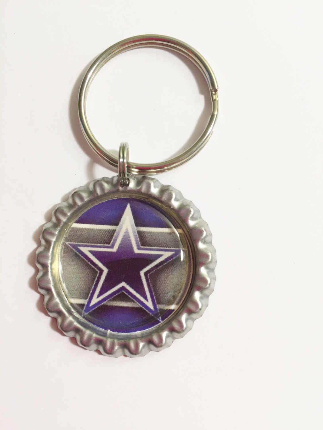 Football Keychains Fathers Day Gift Dallas Cowboys Keychain