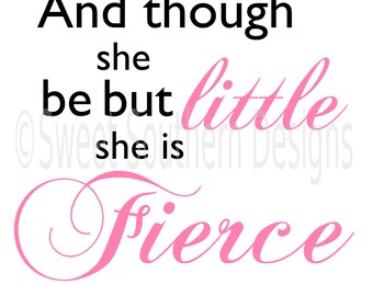 She is fierce | Etsy