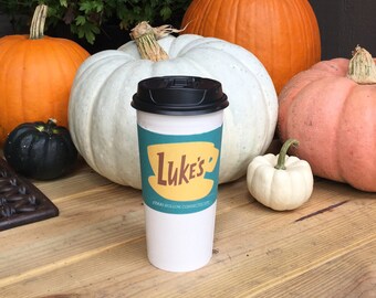 Luke's Diner - Digital Download - Gilmore Girls - Luke's Coffee Sleeve - Gilmore Girls Gift - Luke's Coffee - Gilmore - Coffee