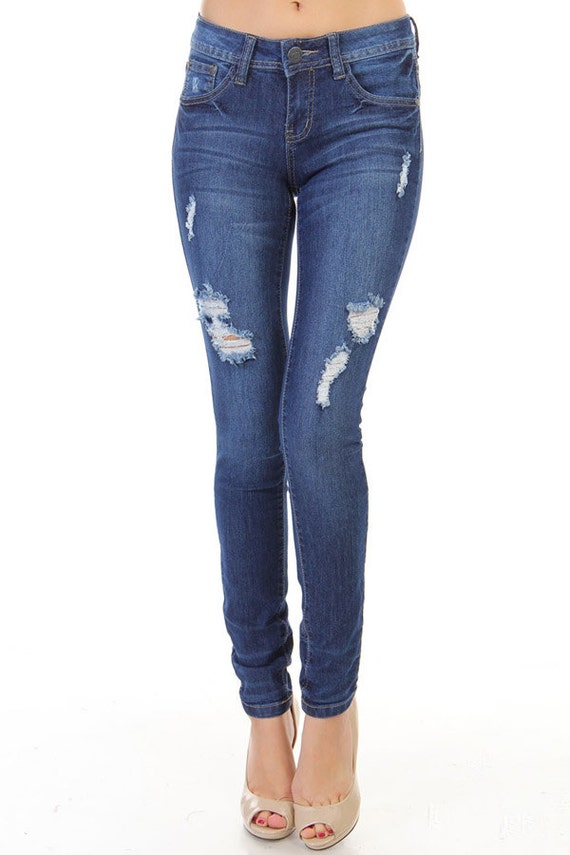 Women Skinny Jeans by DerrickGoodenShop on Etsy