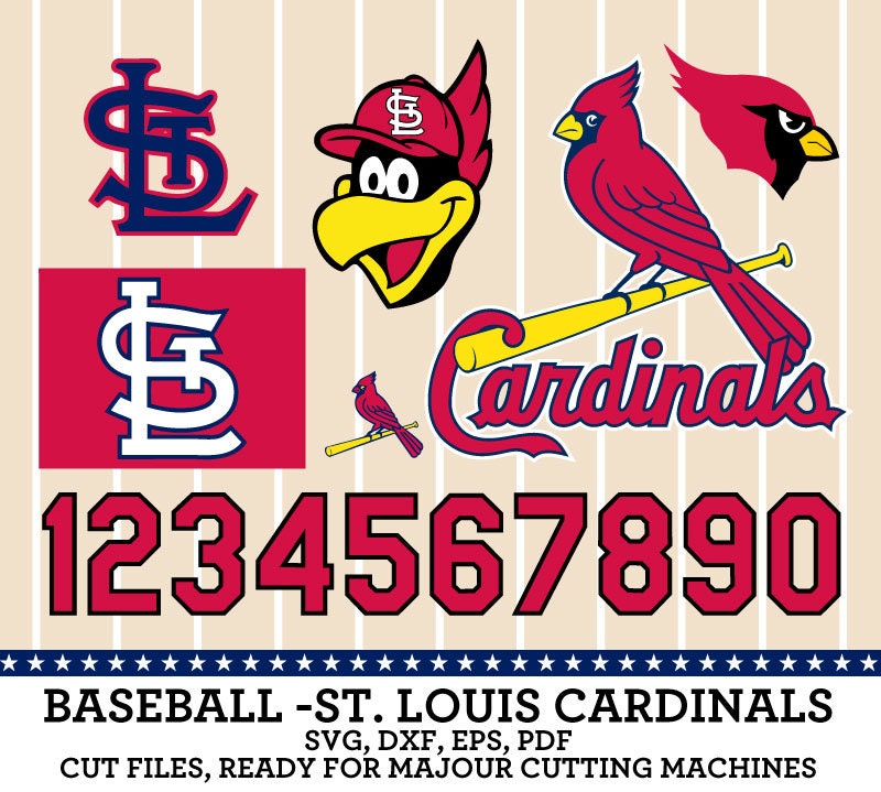 Download St. Louis Cardinals Baseball Logo SVG dxf eps by ...