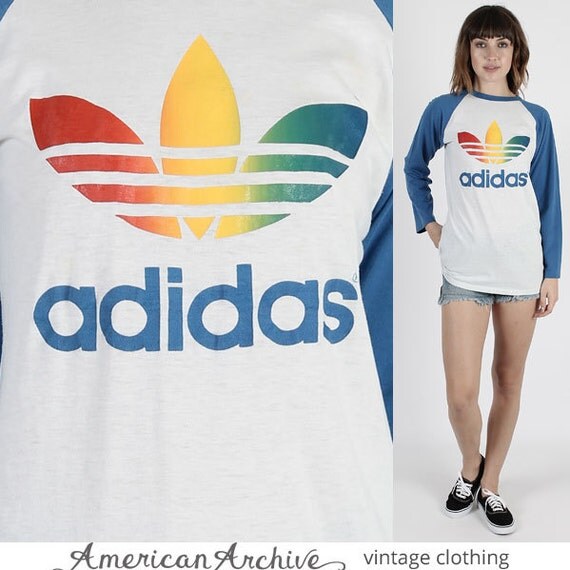 rainbow adidas shirt