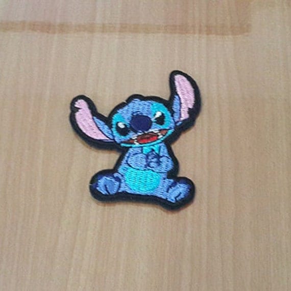 Download Stitch Lilo & Stitch Embroidered Iron on Patch size 2