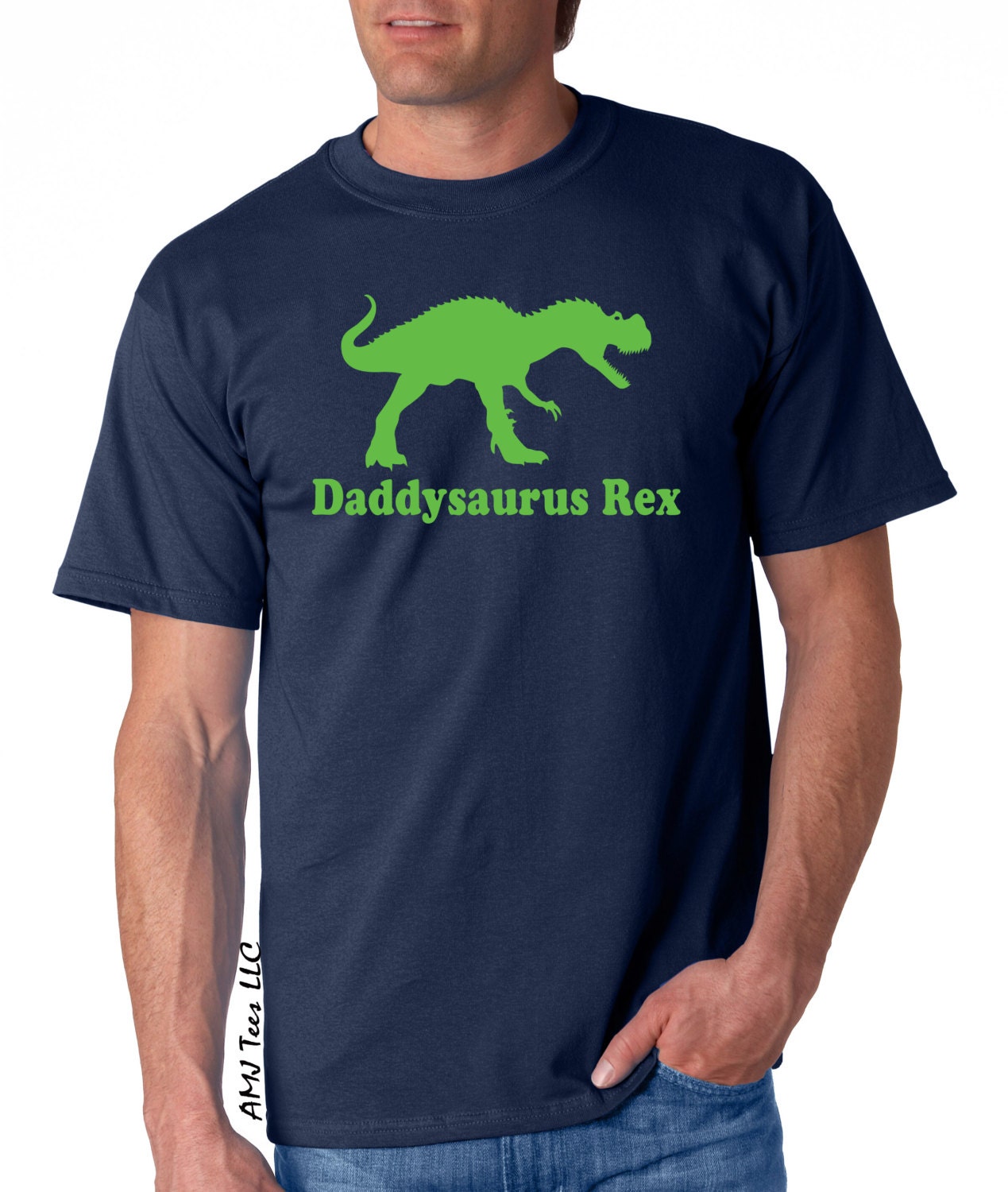 Personalized daddy dinosaur shirt mens dinosaur shirt gifts