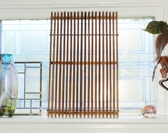 Antique Wooden Cooling Drying Rack Tabletop Farmhouse Decor