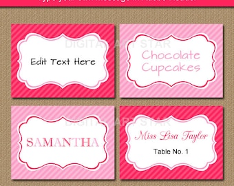 Holiday Party Food Labels Christmas Food Labels Printable
