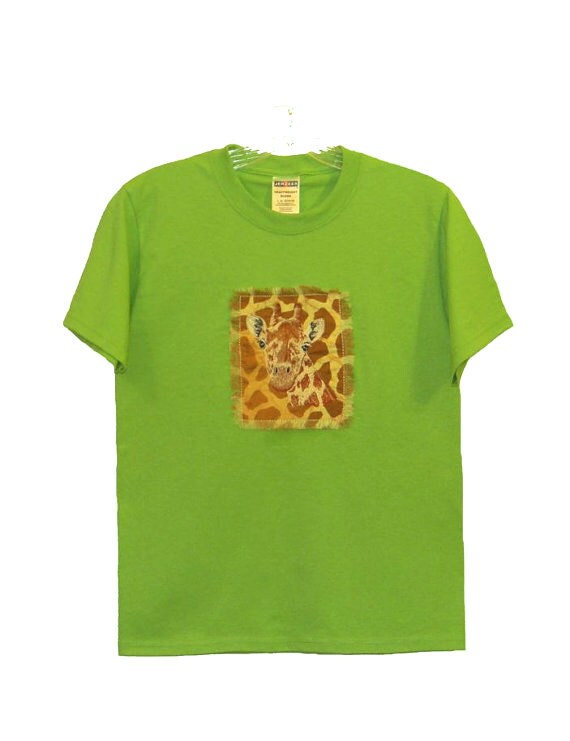 childrens giraffe t shirt