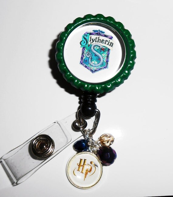 ID Badge Reel Harry Potter Retractable ID Badge by nancybaha
