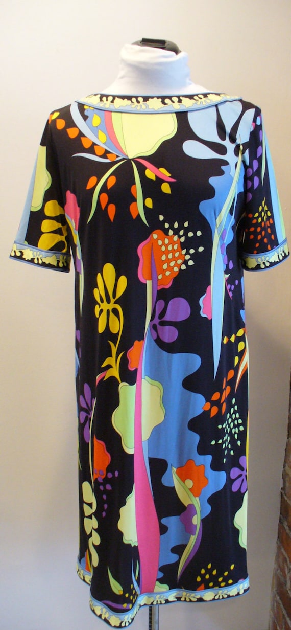 Vintage Bessi Silk Dress Made in Italy Size 10US