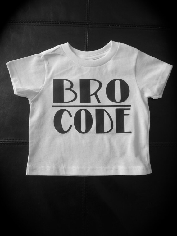 BRO CODE tee trendy clothing hipster by