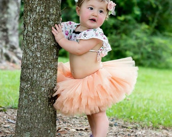 On Sale Peach Tutu - Peach Newborn Tutu - Peach Bridesmaid Tutu - Peach Maternity Tutu - Peach Toddler Tutu - Peach Adult Tutu