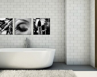 Chanel Bathroom Decor Set of 2 Photos Chanel by PHOTOFORWALL