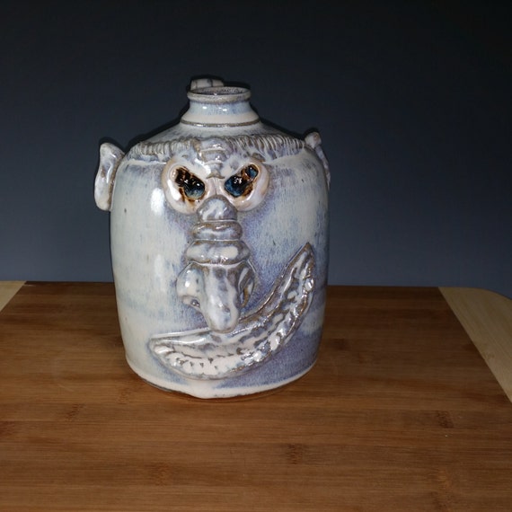 Ugly Face Jug by SherydaneRossPottery on Etsy