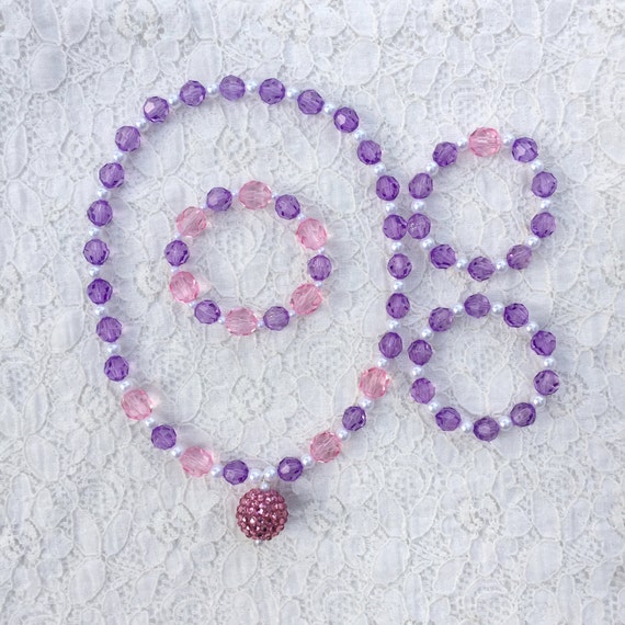 Toddler Gifts Set for Little Girls Jewelry by MyCupcakeInspiration