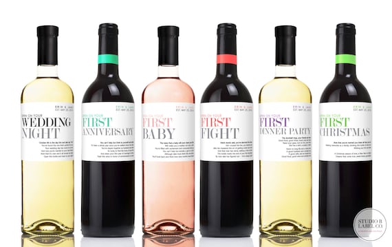 First Wine Basket Poems Wine Labels