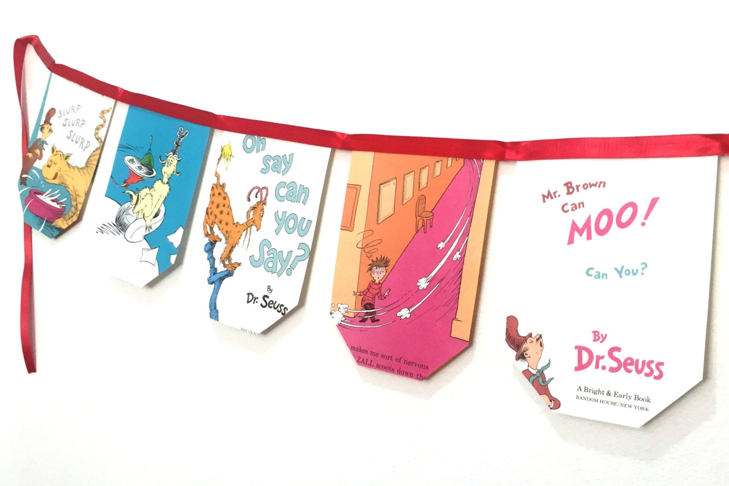 Dr. Seuss Banner Dr. Seuss Book Banner by MyLittleCraftyThings