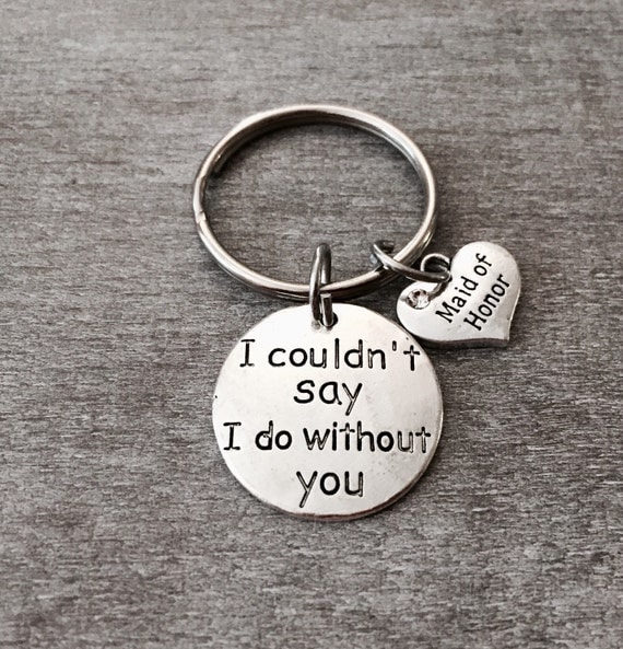 Items similar to I couldn't Say I do without you, Wedding Favor ...