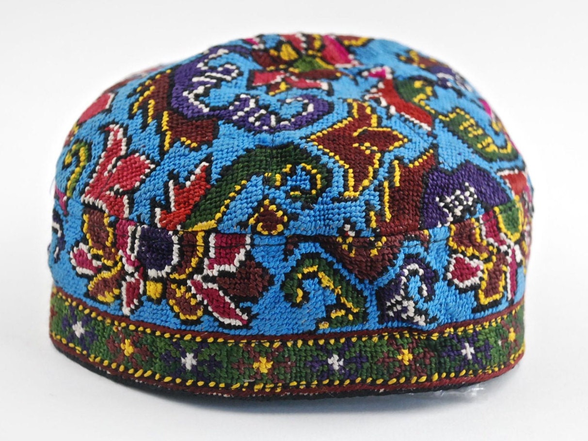 Turkmen HatUzbek Samarkand Hat Asian Hat by AppleShopOn