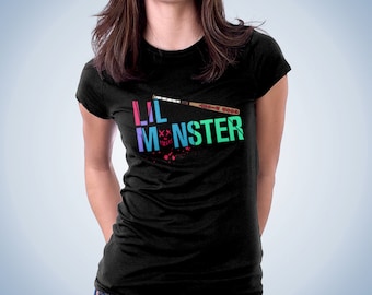 Lil Monster - Harley Quinn Shirt | T-shirt for Women Men | Funny t-shirt for kids