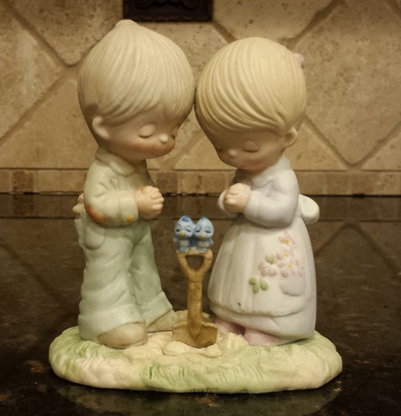 Original 21 Precious Moments 1375 B Prayer Changes Things