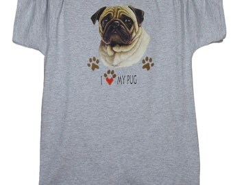 pug tee shirts