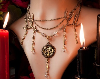 Lammas Necklace, Witch Necklace, Pagan, Wicca Jewelry