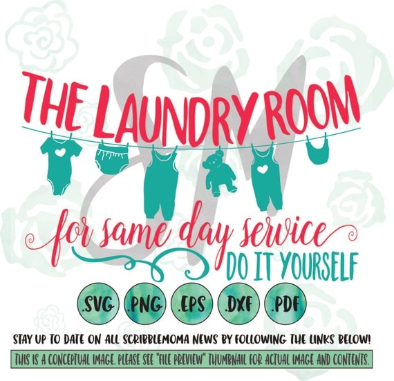Laundry Room SVG Laundry Humor Laundry Cut File by ScribbleMoma