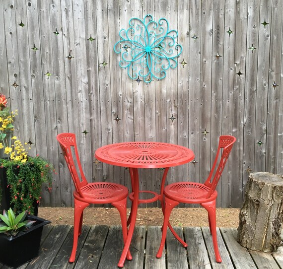 Outdoor Metal Wall Art/Wall Decor/Faux Wrought by TheShabbyStore